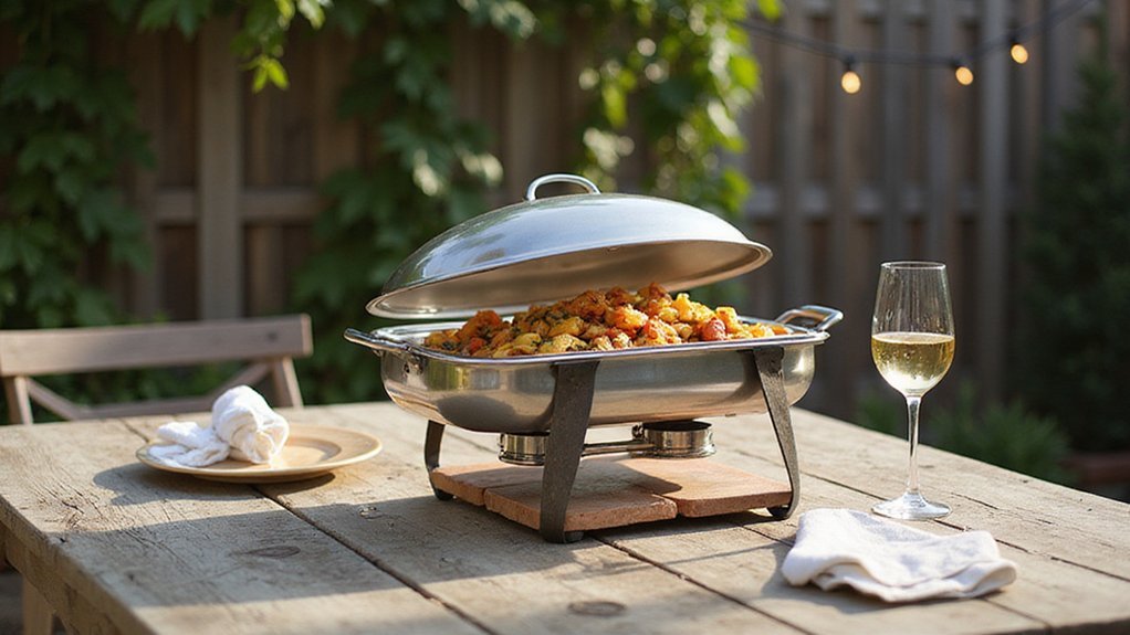 affordable chafing dish stand