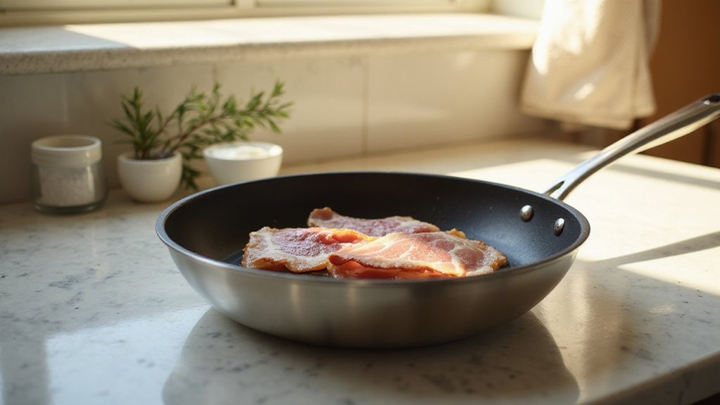 cook bacon properly temperature