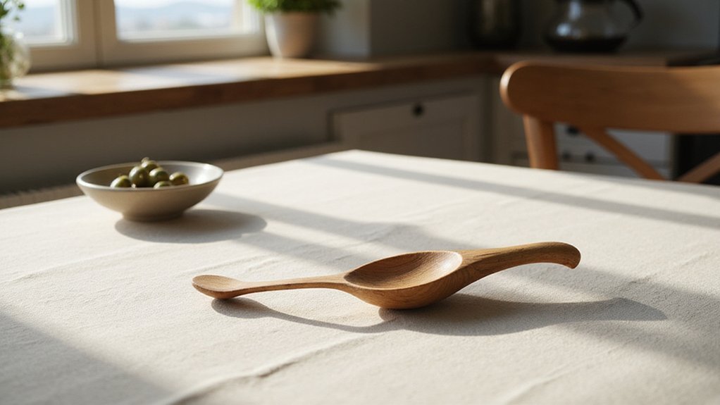 different spoons for serving