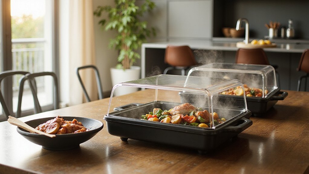family sized warming trays